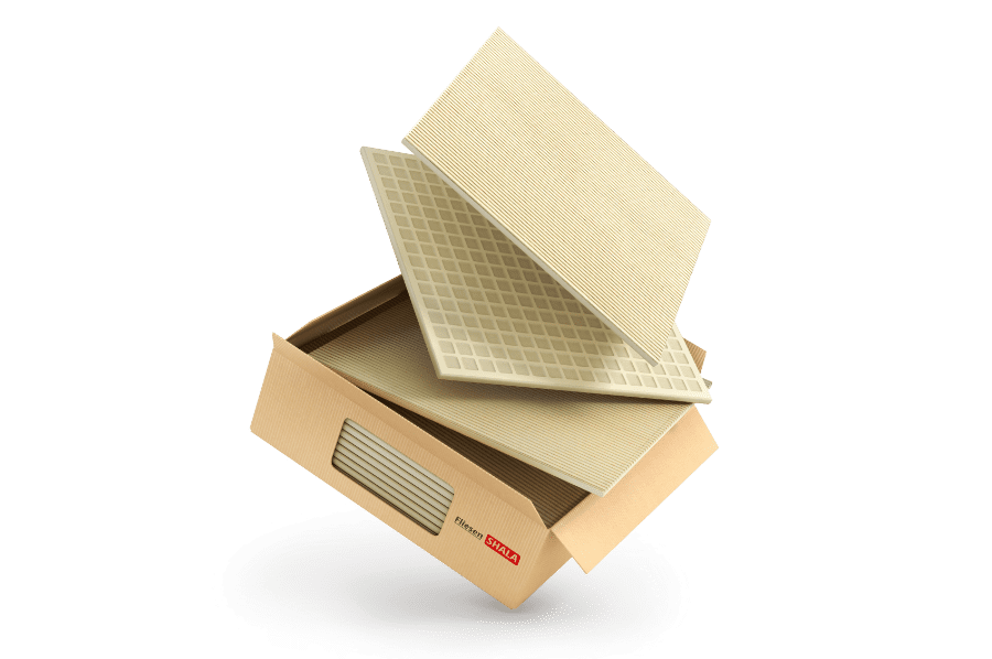 Keramikfliesen Karton